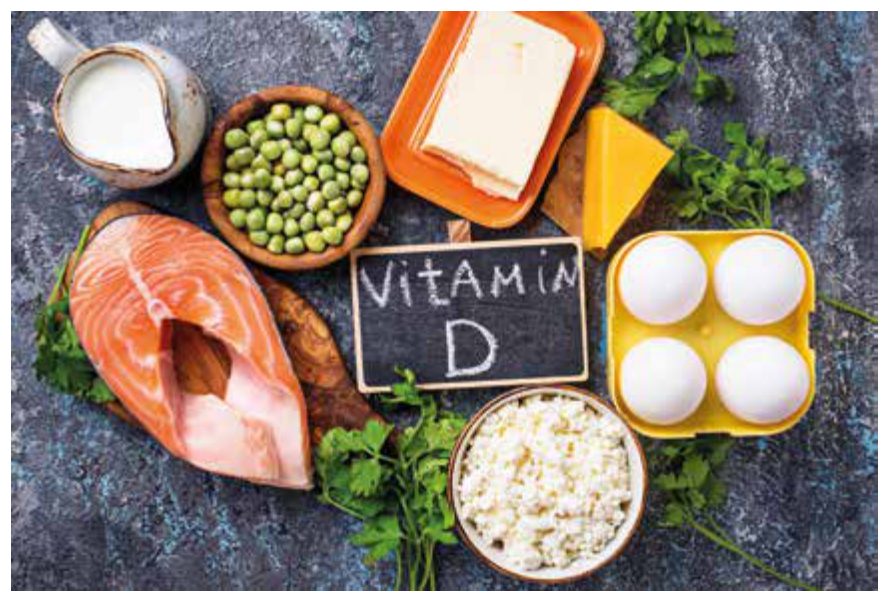 D vitamini içeren besinler: somon, yumurta, süt ürünleri ve baklagiller
